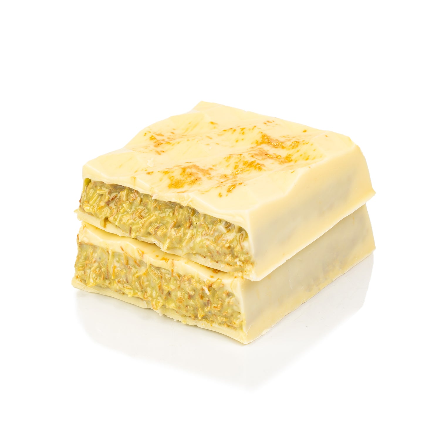 White Chocolate Pistachio Knafeh Bar