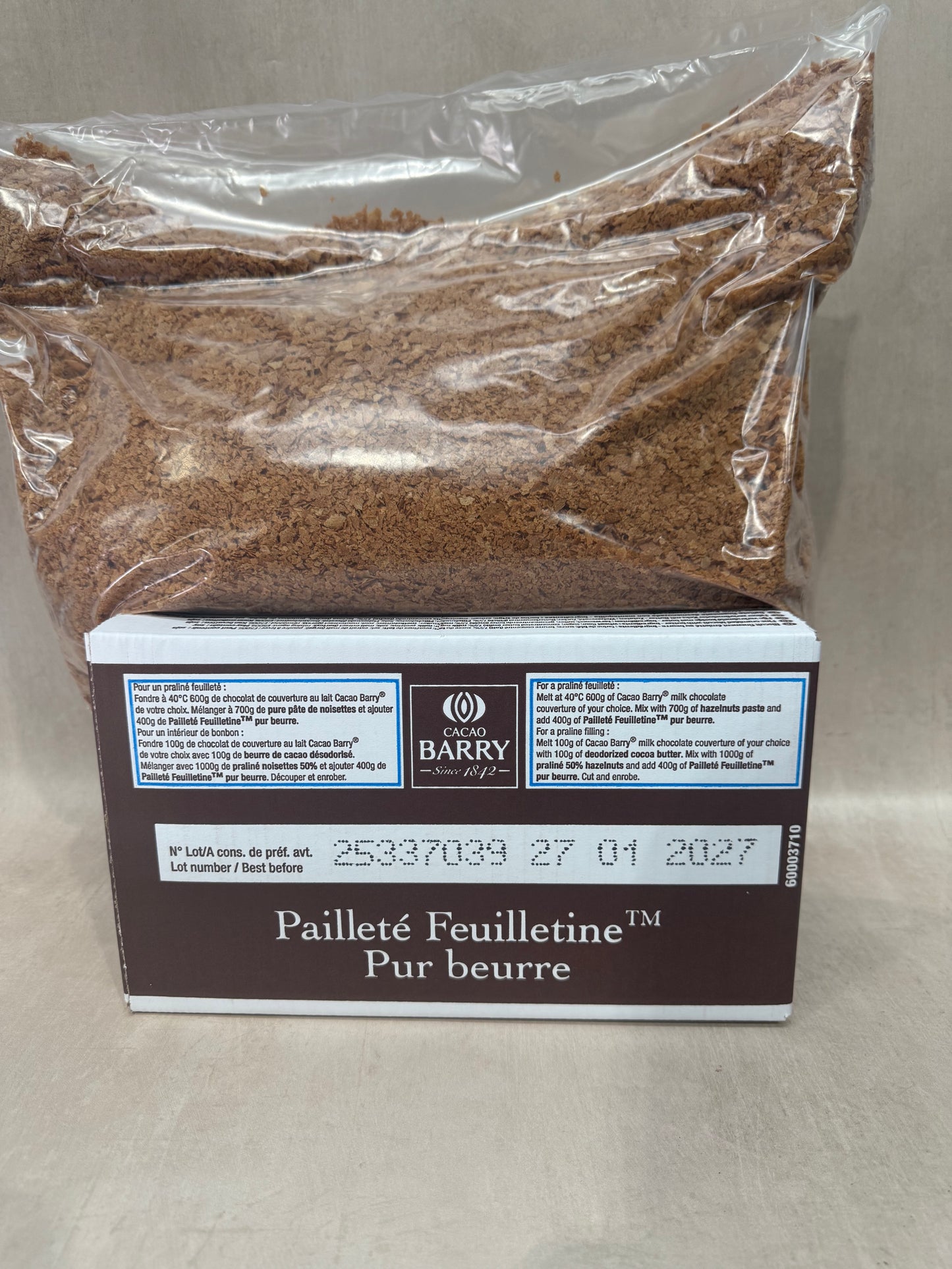 Crushed Wafer (Paillete Feuilletine) 2.5KG