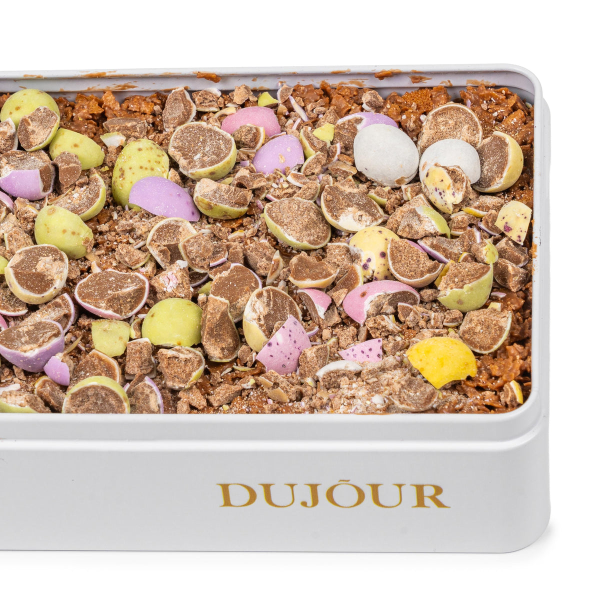 Viral Mini Egg Crunch Cake Tin