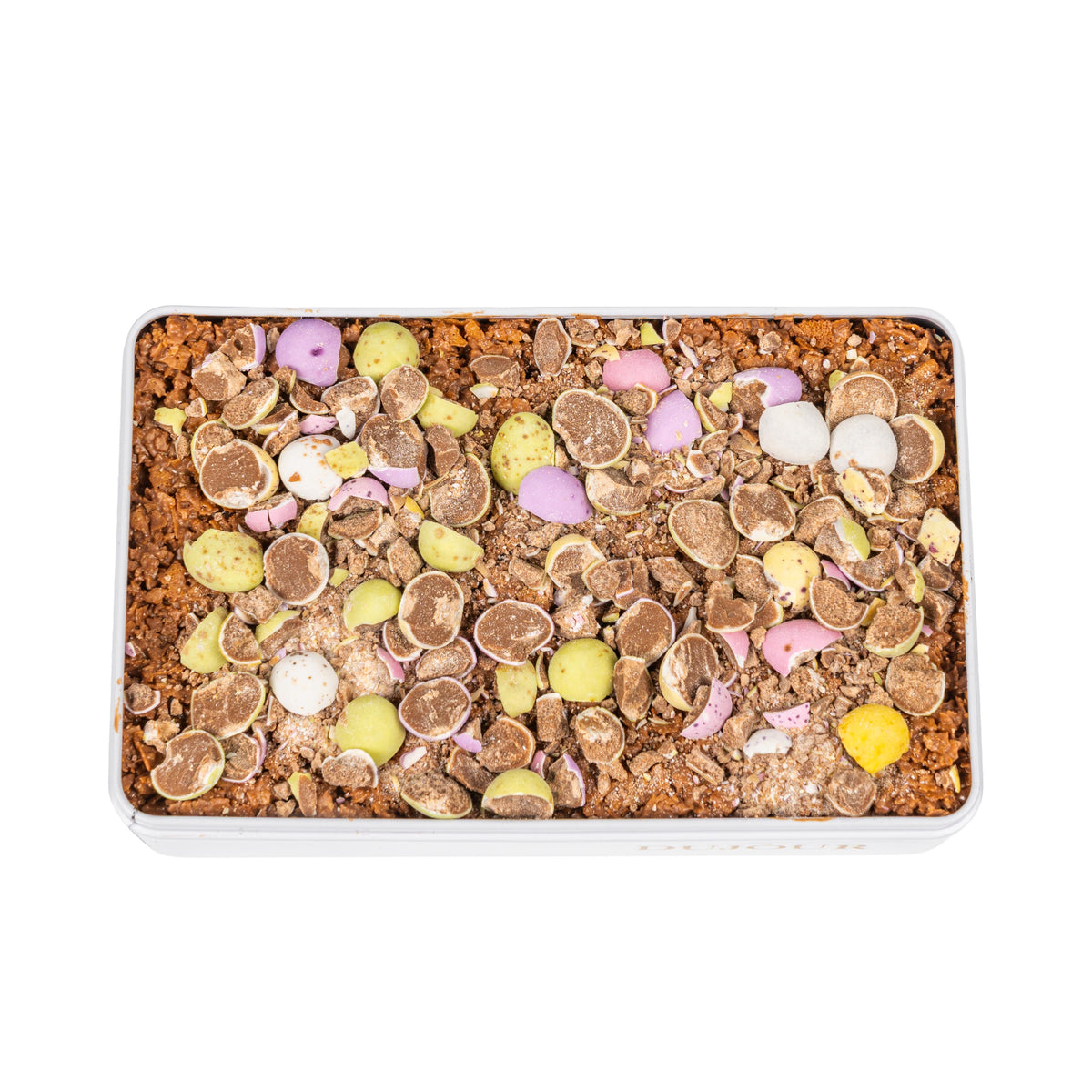 Viral Mini Egg Crunch Cake Tin