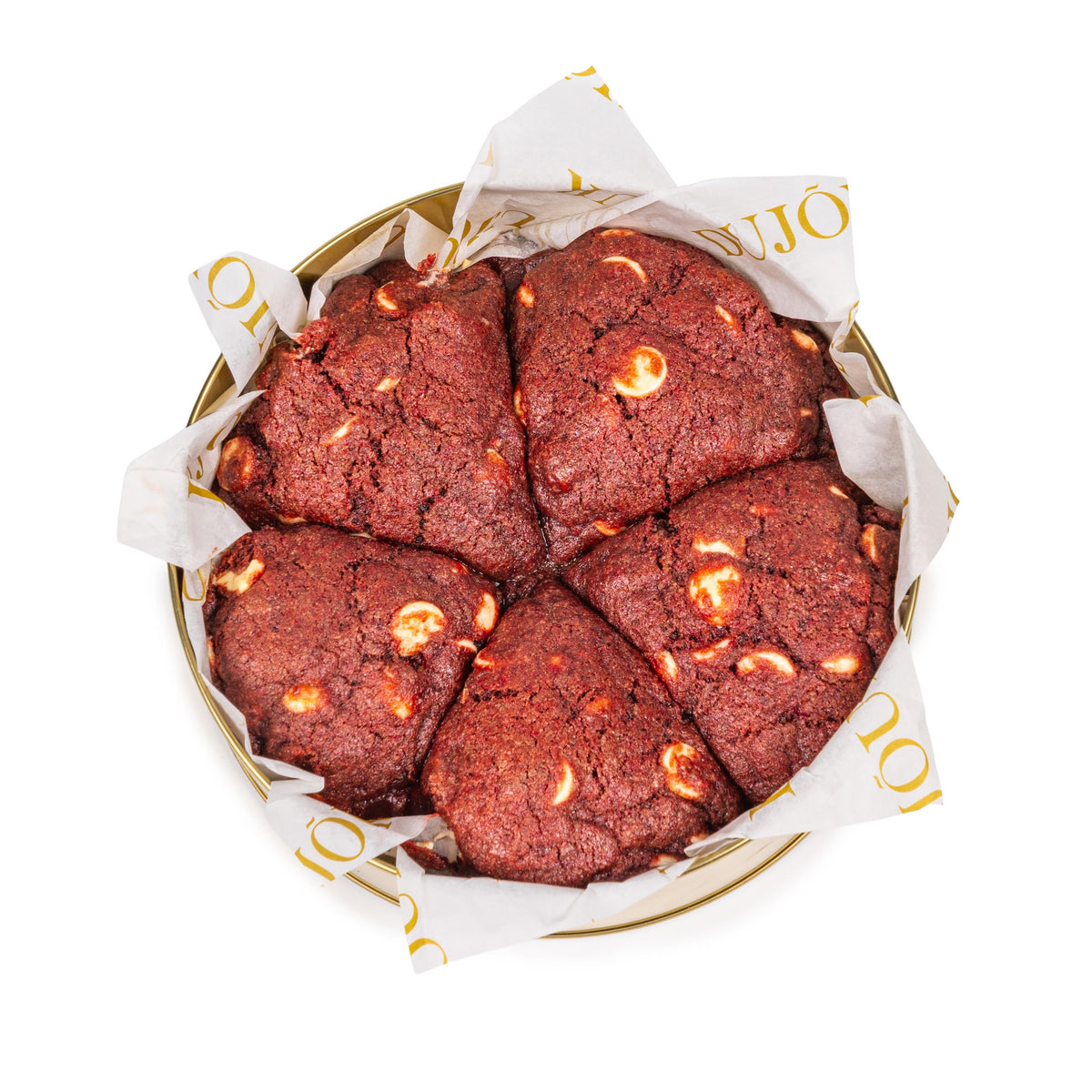 Red Velvet Cookie Dough Tin