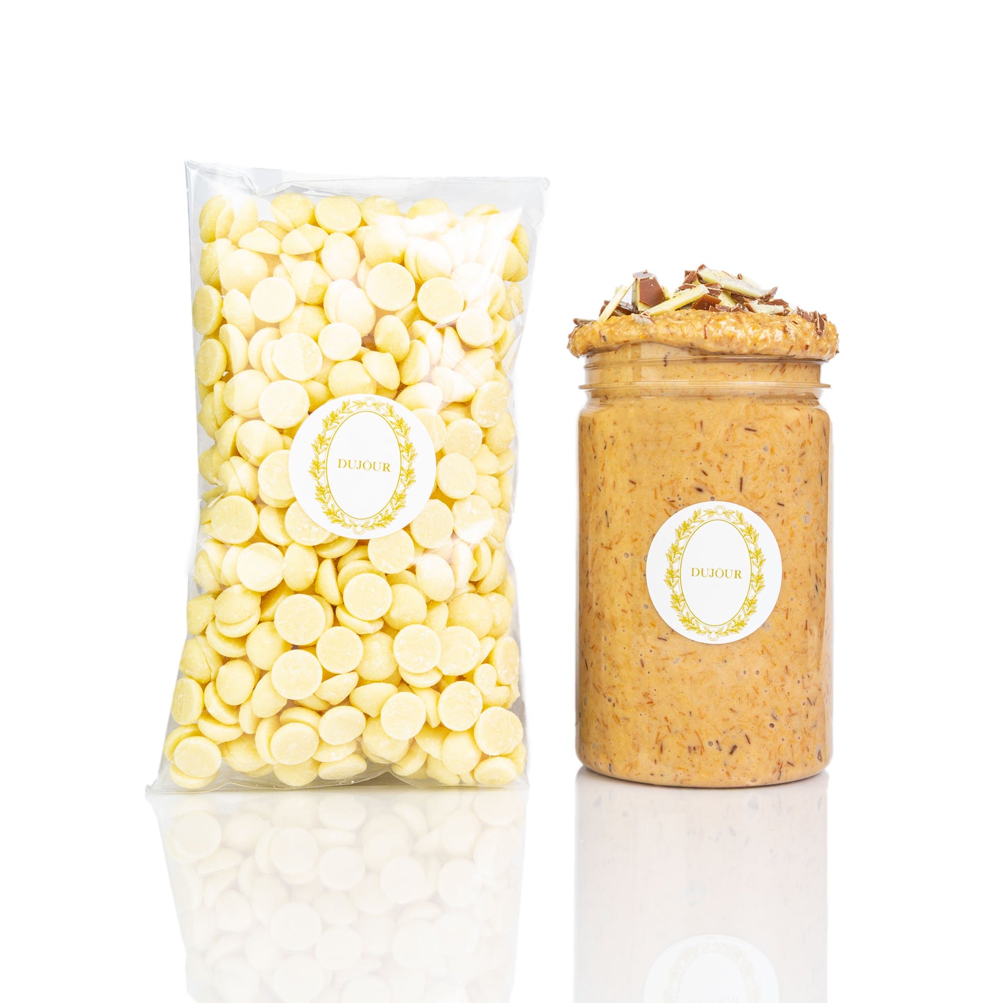 Make Your Own White Chocolate Kinder Knafeh Bar Kit