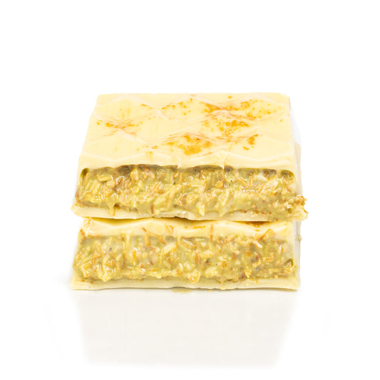 White Chocolate Pistachio Knafeh Bar
